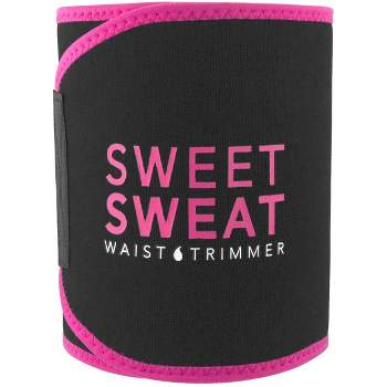 Unique Bargains Polyester During Exercising Workout Waist Sweat Band Tummy  Tuck Belt 1 Pc Black M