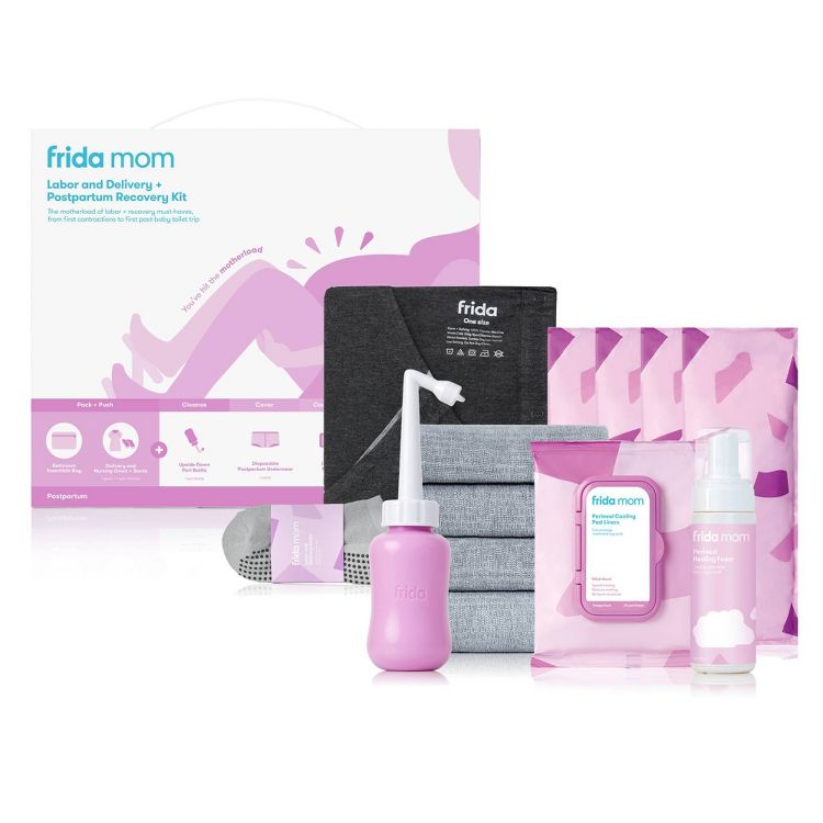 Frida Mom Labor and Delivery + Postpartum Recovery Kit - Postpartum Must-Haves + Babyshower Gift for Mom, 1 of 6