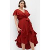 Women's Plus Size Flirty Jen Maxi Dress - toffee | CITY CHIC - 4 of 4