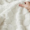 Sofa Electric Heated Blanket - Waffle Plaid Textile Blanket, a Gift for Friends, Cute, Soft, and Comfortable Home Bedroom Decor - 3 of 4