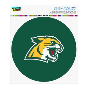 Northern Michigan Primary Logo Automotive Car Window Locker Circle Bumper Sticker - 1 of 4