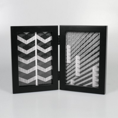 Black And Gold Triple Photo Frame 4x6 - £20.99 - Photo Frames