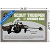 Trends International Star Wars: New Vintage - Speeder Bike Framed Wall Poster Prints - 3 of 4