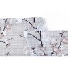 Dainty Home 3D Printed Textured Waffle Weave  Shower Curtain - 2 of 4