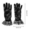 Unique Bargains Women's Floral Thin Sunblock Mittens 1 Pair - 3 of 4
