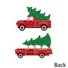 Big Dot of Happiness Merry Little Christmas Tree - Decorations DIY Red Truck and Car Christmas Party Essentials - Set of 20 - 3 of 4