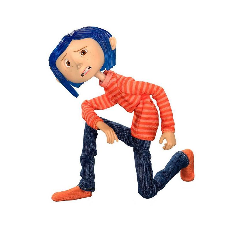 Coraline - Articulated Figure (plastic armature) - Coraline in Striped Shirt and Jeans, 1 of 6