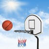 Portable Poolside Basketball Hoop Swimming Pool 3.1ft to 4.7ft Height-Adjustable Basketball System Goal Stand for Kids - 2 of 4