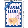 Trends International Reinders: Food - Pasta Club in Blue and Pink Framed Wall Poster Prints - 3 of 4