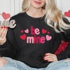 Be Mine Knit Print - Women's Graphic Sweatshirt - 2 of 4
