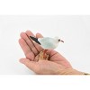 Collectible Wildlife Gifts | Bird, Seagull, Sea Gulls, Museum Quality, Hand Painted, Rubber, Realistic Toy Figure, Model, Gift,   3 1/2"   CH308 BB129 - 3 of 4