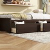 Twin Size Platform Bed with 2 Drawers for Bedroom - 4 of 4