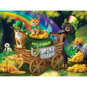 Sunsout Lucky Charms 300 pc  St. Patricks Day Jigsaw Puzzle 28933 - 1 of 4