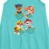 Girls' - Paw Patrol - Heart Earth Graphic Sleeveless Aline Dress - 2 of 4