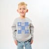 The Juniper Shop Nautical Checkered Coquette Youth Sweatshirt - 2 of 4
