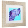 Trademark Fine Art Pat Saunders-White Cold Hands Matted Framed Art - 3 of 4