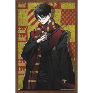 Trends International The Wizarding World: Harry Potter - Dynasty Harry Framed Wall Poster Prints - 1 of 4