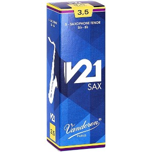 Vandoren V21 Tenor Saxophone Reeds, Box of 5 - 1 of 2