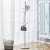 Grungis Stainless Steel Freestanding Coat Racks with Detachable Bracket,Hall Tree with 9 Hooks,Entryway Furniture for Hanging Clothes - 2 of 4