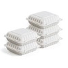 Northlight 150-Count Single Compartment Hinged White Take Out Containers - 8" - 2 of 4