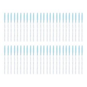 Unique Bargains Portable Silicone Eyelash Brush 50 Pcs - 1 of 4