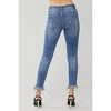 Women's Richwood High Rise Distressed Wash Skinny Jeans - RISEN - 3 of 4