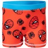 Marvel Avengers Spider-Man Hulk Captain America Infant Baby Boys 3 Pack Swim Shorts - 2 of 4