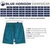 Blue Horizon Swimwear Mens Slim Fit Swim Shorts 7 inch Swim Trunks- Quick Dry Mens Bathing Suits with Mesh Lining - 4 of 4