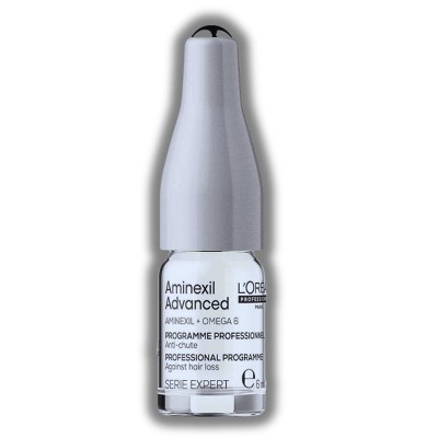 L'oreal Serie Expert AMINEXIL ADVANCED 1.5% + Omega 6 (10 x 0.2 oz) ANTI-HAIR LOSS Activator For Hair Prone to Falling by Loreal Treatment