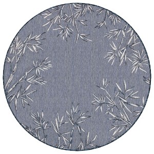 Liora Manne Carmel  Indoor/Outdoor Rug  Navy.. - 1 of 4