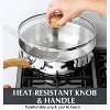 KOCH SYSTEME CS Stainless Steel Saute Pan with Bakelite Handle, Silver - 3 of 4