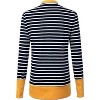 Women's Striped Snap Cardigan - Flowerdaze - 3 of 3
