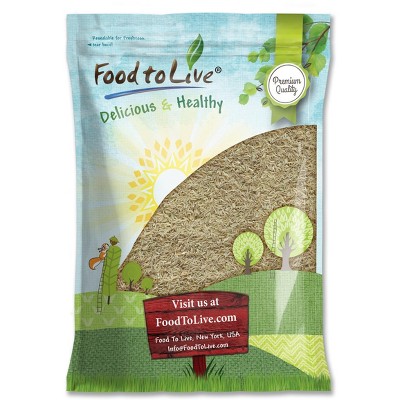 Long Grain Brown Rice - by Food To Live