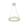 Elegant Lighting Bowen 1 - Light Chandelier in  Chrome - 2 of 4