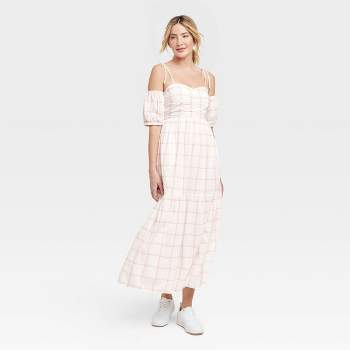 Women's Puff Short Sleeve A-Line Dress - Universal Thread™