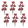 Beaded Berry Spray (Set of 6) - 2 of 4