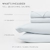 100% 4PC Cotton Sheet Set, Brushed & Pre-Washed Bedding for Softness & Comfort – Becky Cameron - 3 of 4