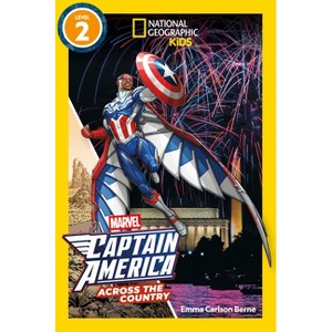 Marvel's Captain America Across the Country (National Geographic Kids Readers, Level 2) - (National Geographic Readers) (Paperback) - 1 of 1