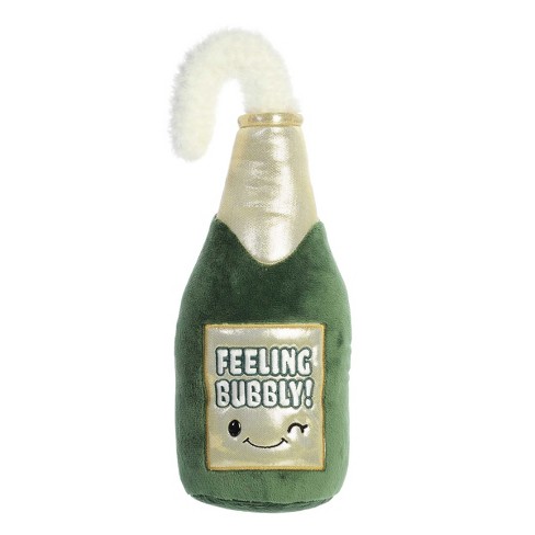 Aurora Large Feeling Bubbly Just Sayin' Festive Stuffed Animal Green 13 ...