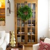 Nearly Natural 24" Artificial Real Touch Norfolk Island Pine Wreath with Natural Look - 4 of 4