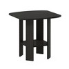 HOMLUX 1/2 Pack Bedside Nightstand End Sofa Table w/ Drawer & Open Shelf for Living Room - 2 of 4