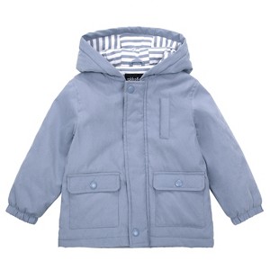 Rokka&Rolla Toddler Baby Boys' Jersey Lined Puffer Jacket - 1 of 4