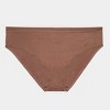 Curvy Couture Women's Plus Size Silky Smooth High Cut Brief Panty - 4 of 4
