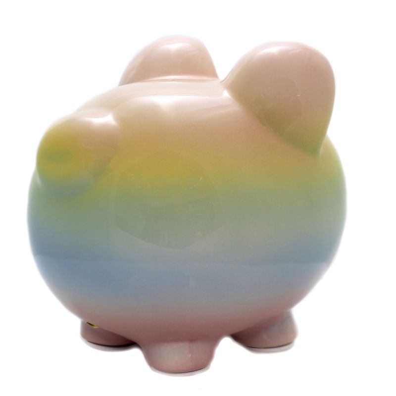 Child To Cherish 7.75 In Rainbow Ombre Bank Money Save Decorative Banks, 3 of 5