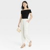 Women's Slim Fit Short Sleeve Off the Shoulder Top - A New Day™ - 3 of 3