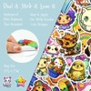 Wrapables Waterproof Vinyl Stickers for Water Bottles, Laptop, Phones, Skateboards, Decals for Teens, 100pcs, Cute Characters - 2 of 4