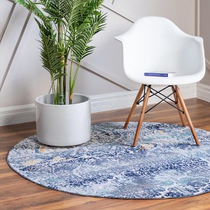 Unique Loom Malibu Collection Area Rug - Pacific - 1 of 4