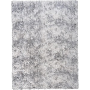 AMERLIFE Area Rug with Shaggy High Pile, Soft Carpet for Living Room and Bedroom - 1 of 4