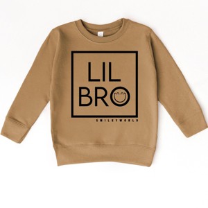 The Juniper Shop SmileyWorld Lil Bro Square Toddler Sweatshirt - 1 of 4