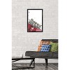 Trends International Snowtap - Snow Leopard Reading Framed Wall Poster Prints - 2 of 4